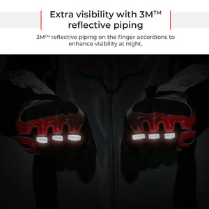 Viaterra Holeshot Pro Semi-Gauntlet Riding Gloves - Motodrift