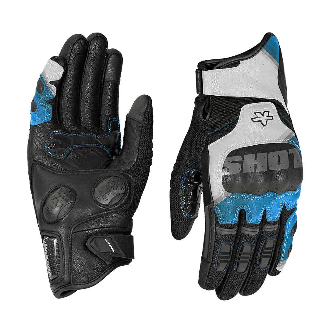 Viaterra Holeshot Pro Semi-Gauntlet Riding Gloves - Motodrift
