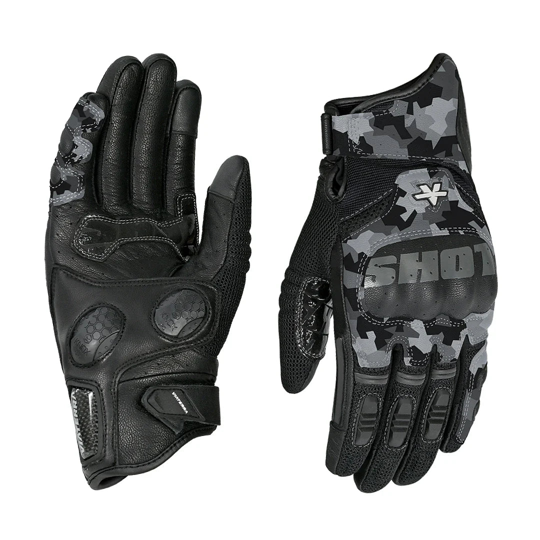 Viaterra Holeshot Pro Semi-Gauntlet Riding Gloves - Motodrift