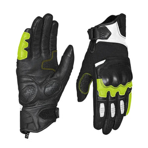 Viaterra Holeshot Riding Gloves For Men - Green - Motodrift