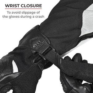 Viaterra Holeshot Riding Gloves For Men - Black - Motodrift