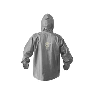 Mototech Hurricane Waterproof Rain Overjacket 2.0 - Dark Grey - Motodrift