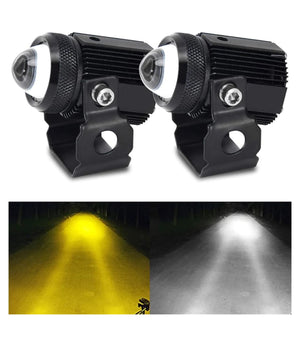 LIU HJG Mini Drive Fog Light with Switch - 40W Pair - Original - Motodrift