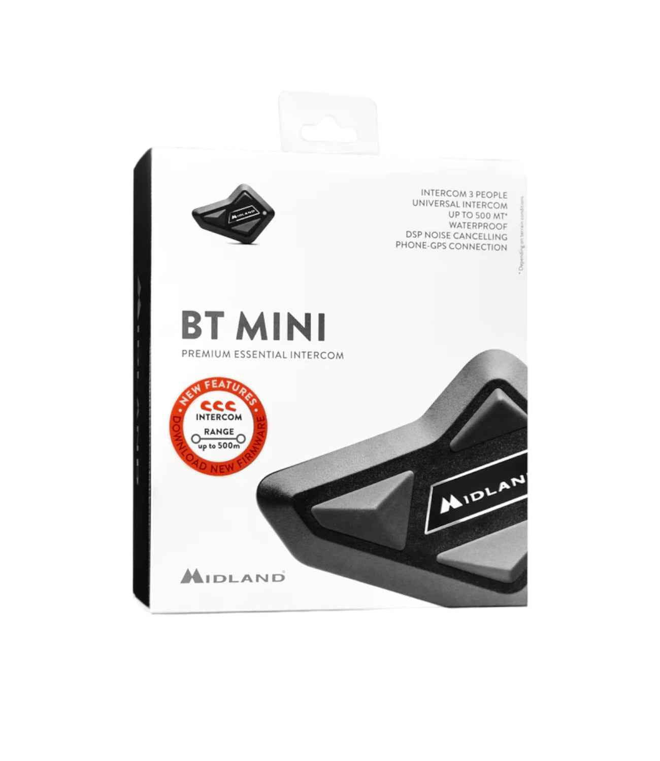 MIDLAND BT MINI Intercom -Dual Pack - Motodrift
