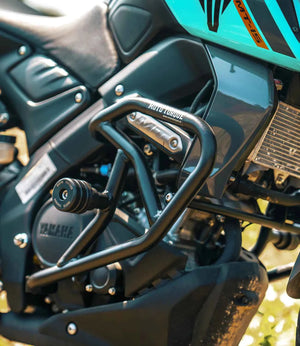 Moto Torque Yamaha MT 15 Crash Guard With Sliders - Motodrift