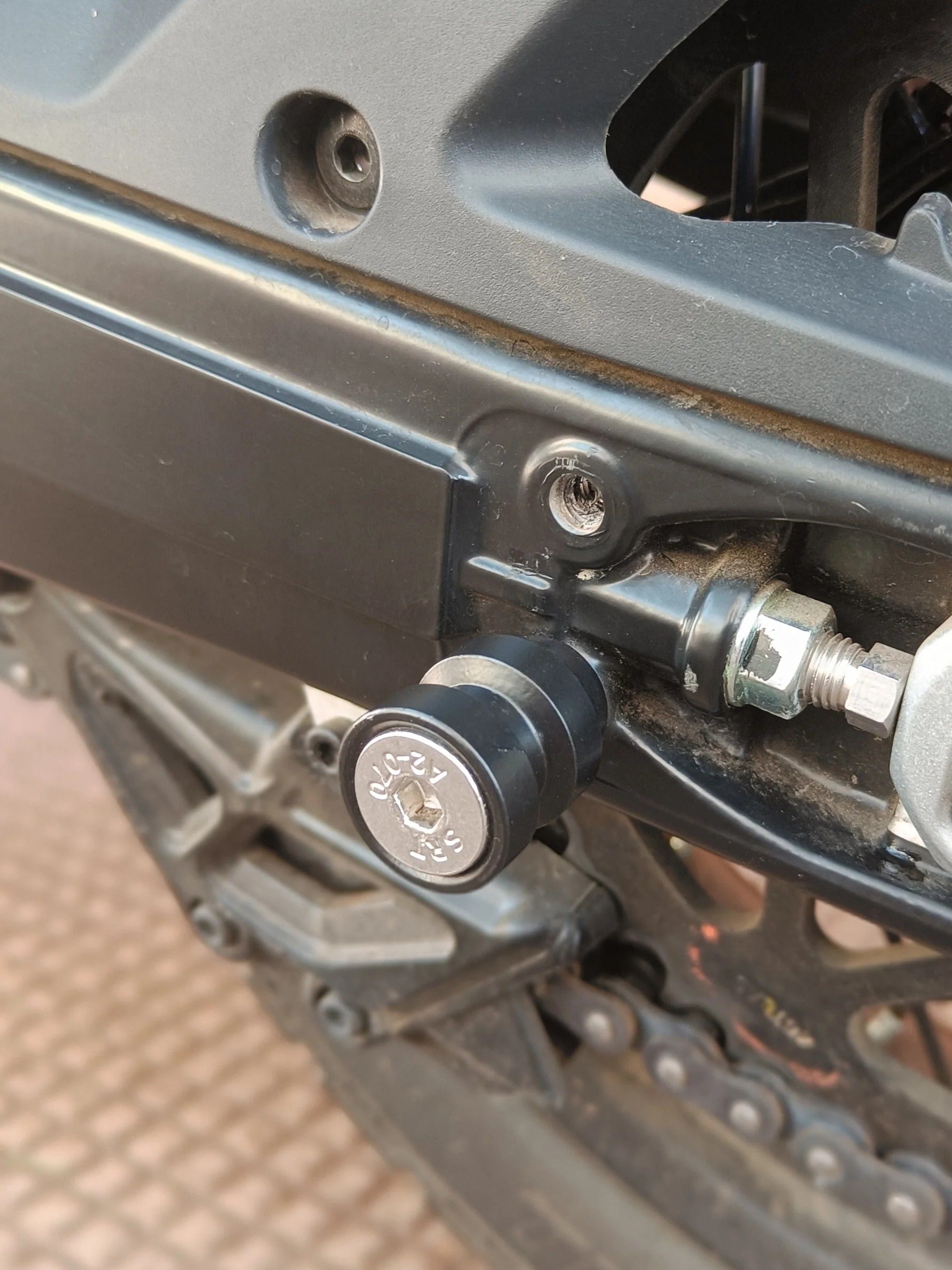 SS Motocorp Swingarm Spools For KTM 390 Adventure S / 390 Adventure X / 250 Adventure - Motodrift