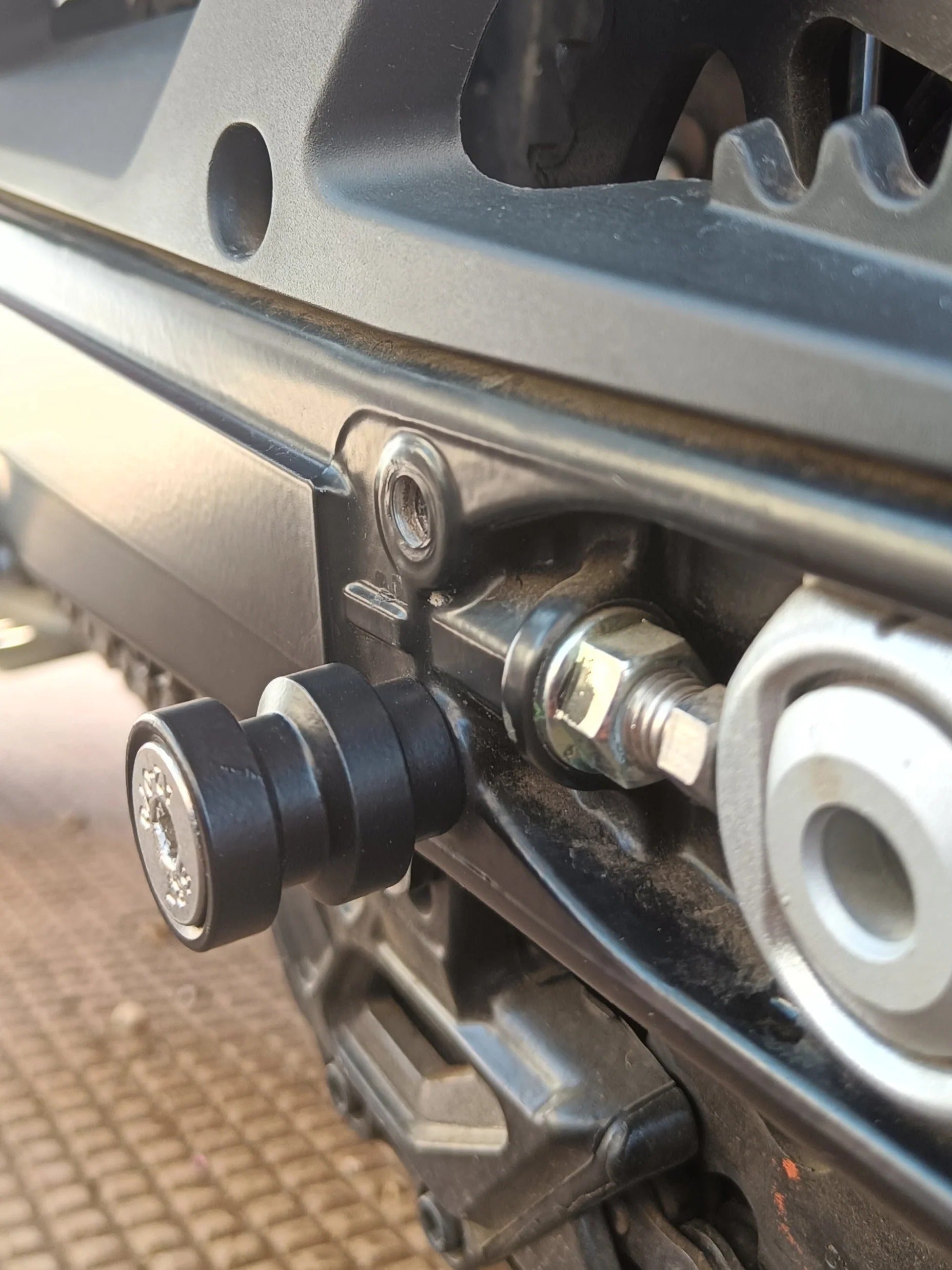 SS Motocorp Swingarm Spools For KTM 390 Adventure S / 390 Adventure X / 250 Adventure - Motodrift