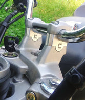 Carbon Racing 28mm Handlebar Riser for Honda CB350 H'ness and CB350 RS - Motodrift