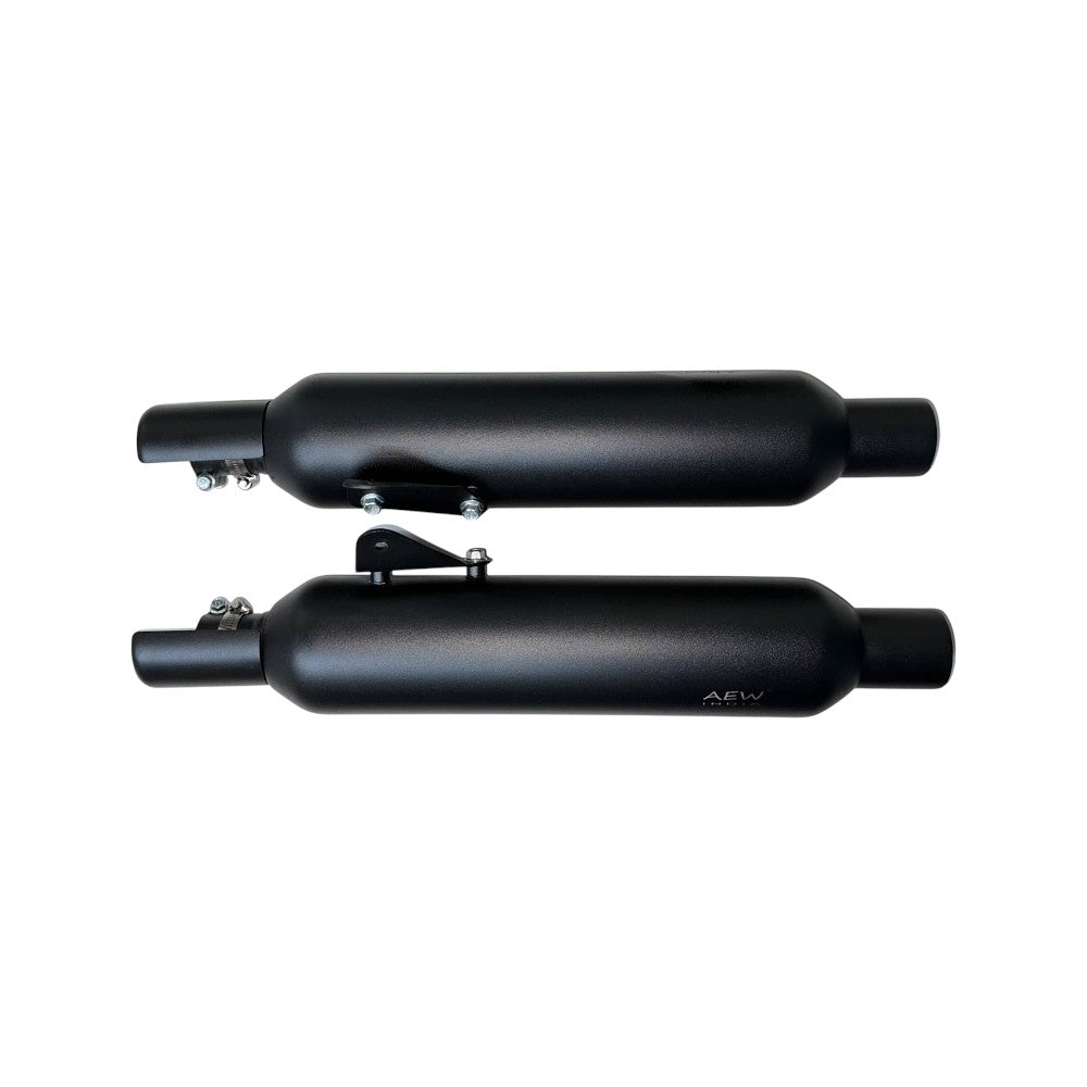 AEW Exhaust For Shotgun 650 Exhaust - Black