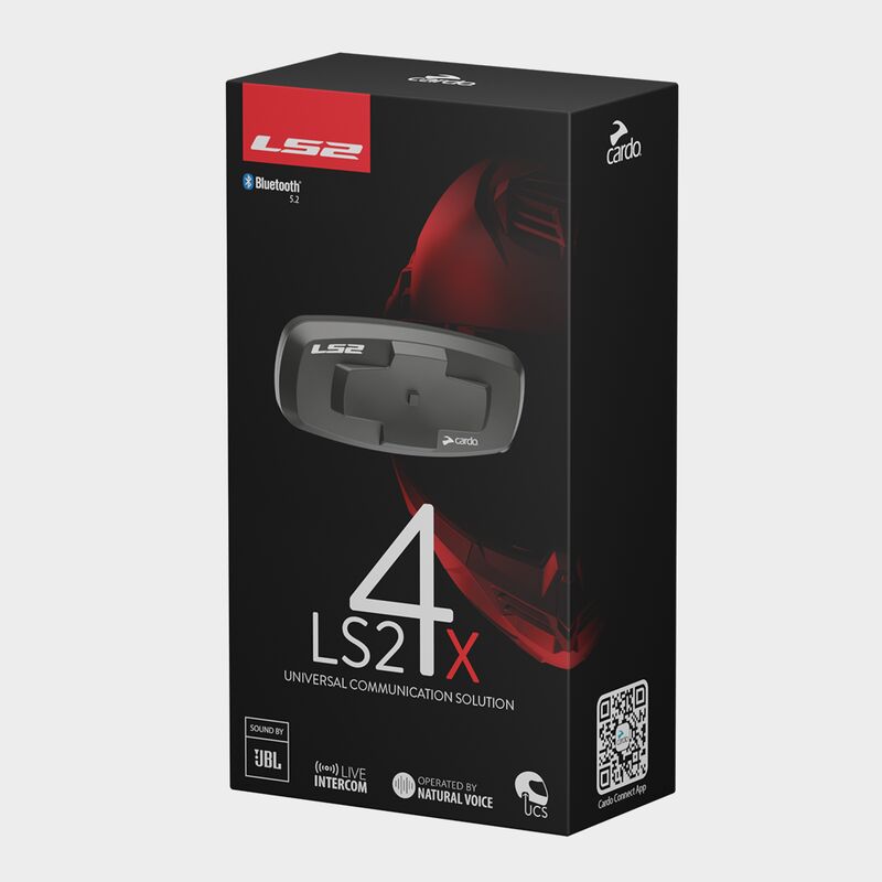 LS2 Intercom 4X by Cardo (Single) - Motodrift