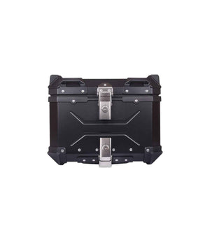 JB Racing Premium SPACE X Top Box 45L Black - Aluminium - Motodrift