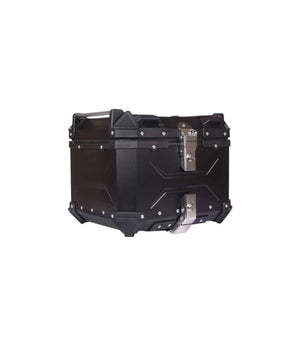 JB Racing Premium SPACE X Top Box 45L Black - Aluminium - Motodrift
