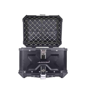 JB Racing Premium Top Box 45L Black - Aluminium - Motodrift