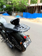 Top Rack with Backrest for Jawa 42 FJ - Motodrift