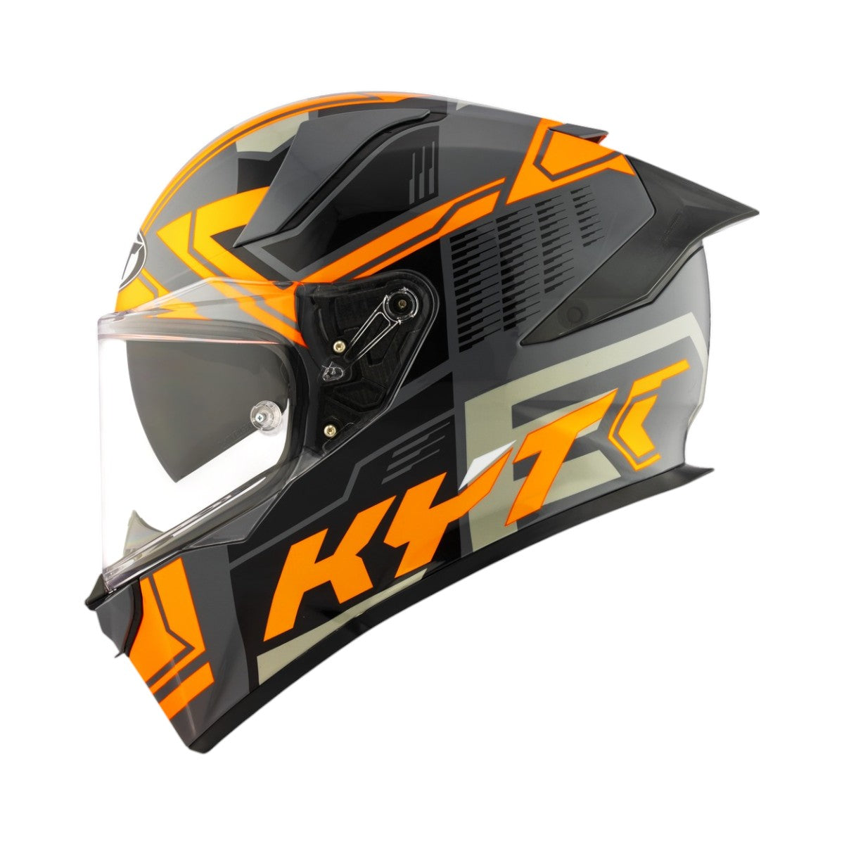 KYT R2R Pro Octane Orange - Motodrift
