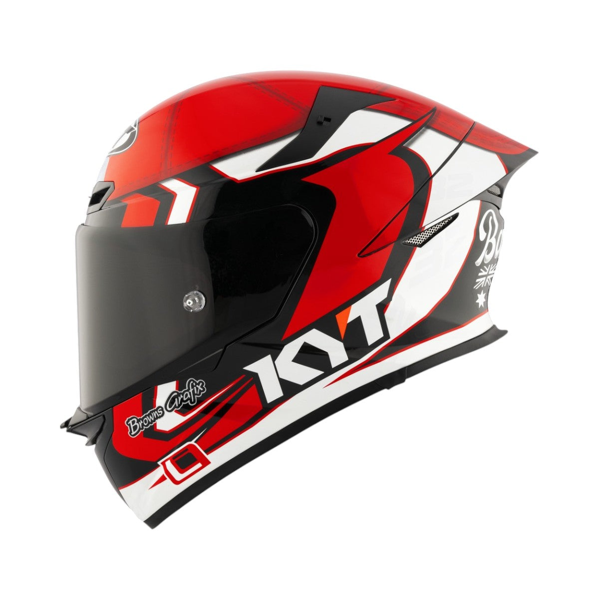 KYT TT Revo Oliver Bayliss Replica (Gloss) - Motodrift