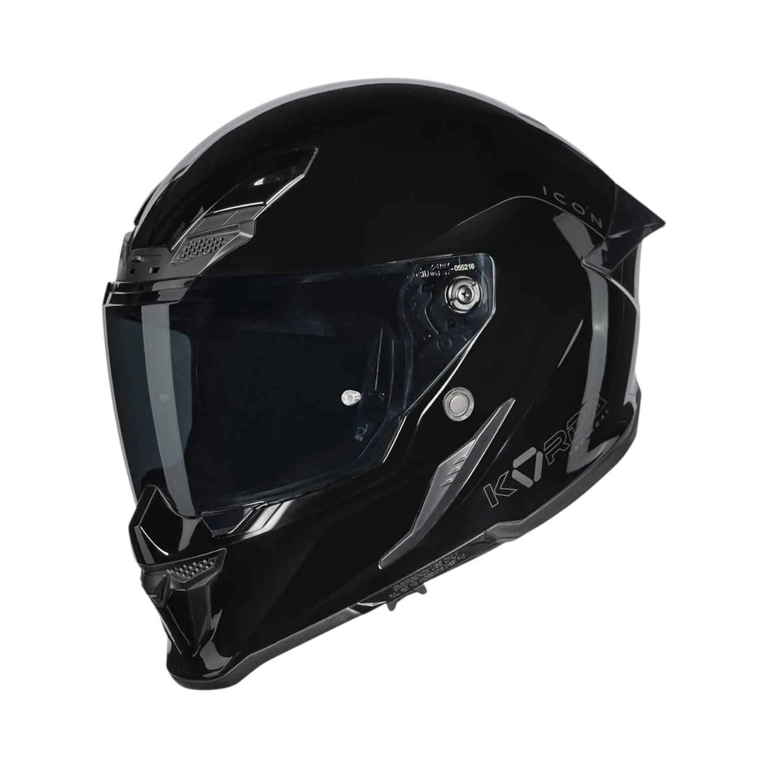 Korda Icon Solid Gloss Black Helmet