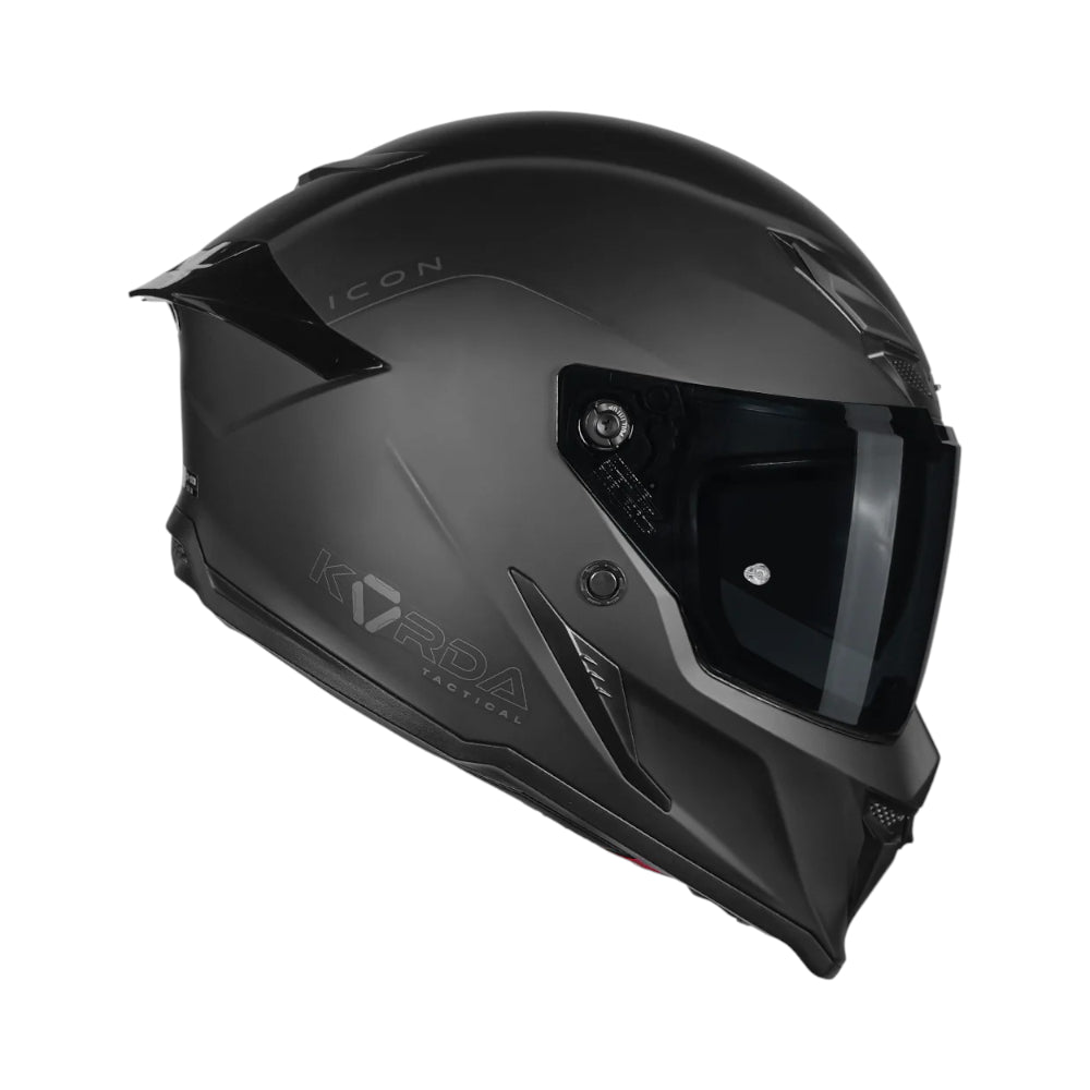Korda Icon Solid Matt Black Helmet