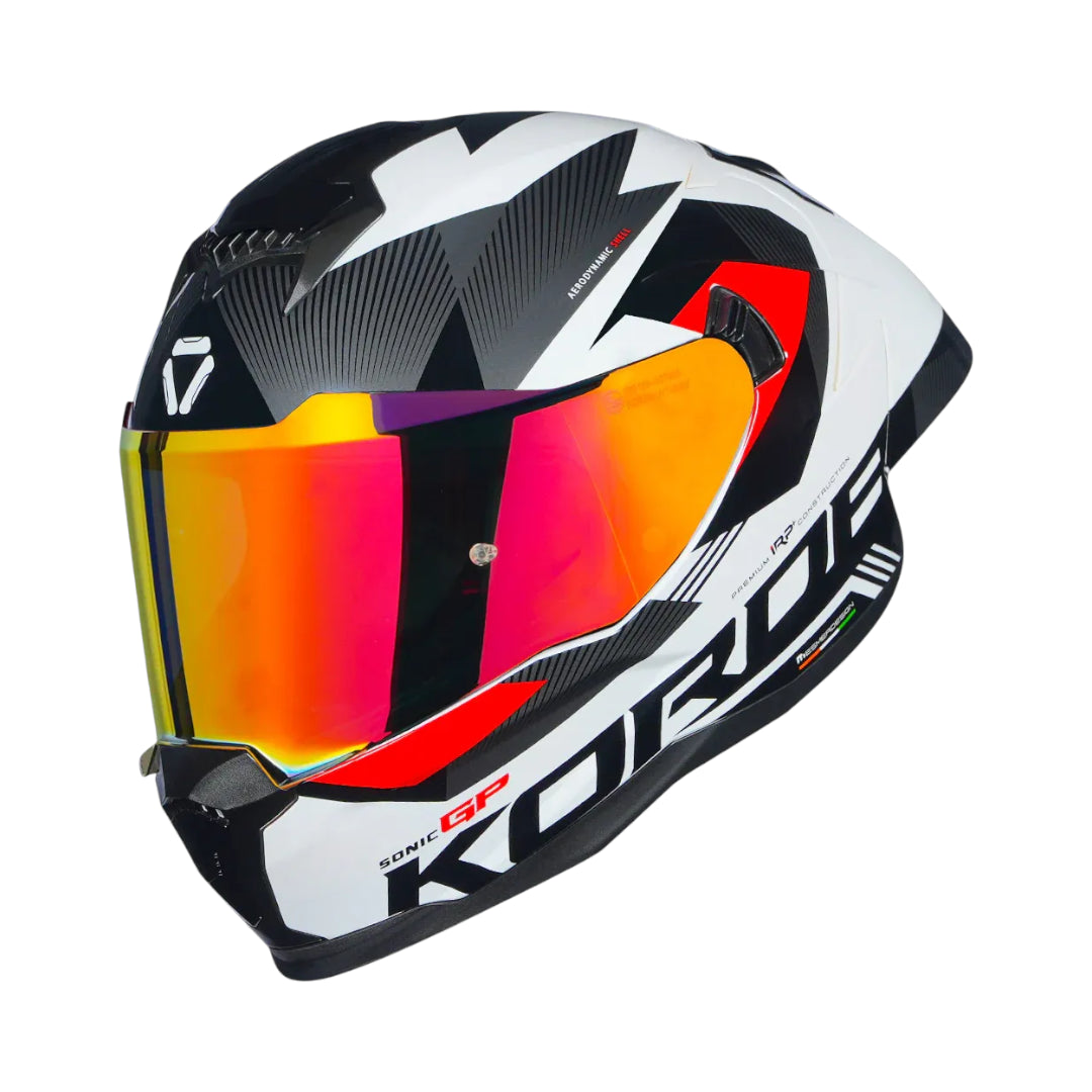 Korda Sonic GP Roadlion Helmet – Stylish & Safe Motorcycle Helmet