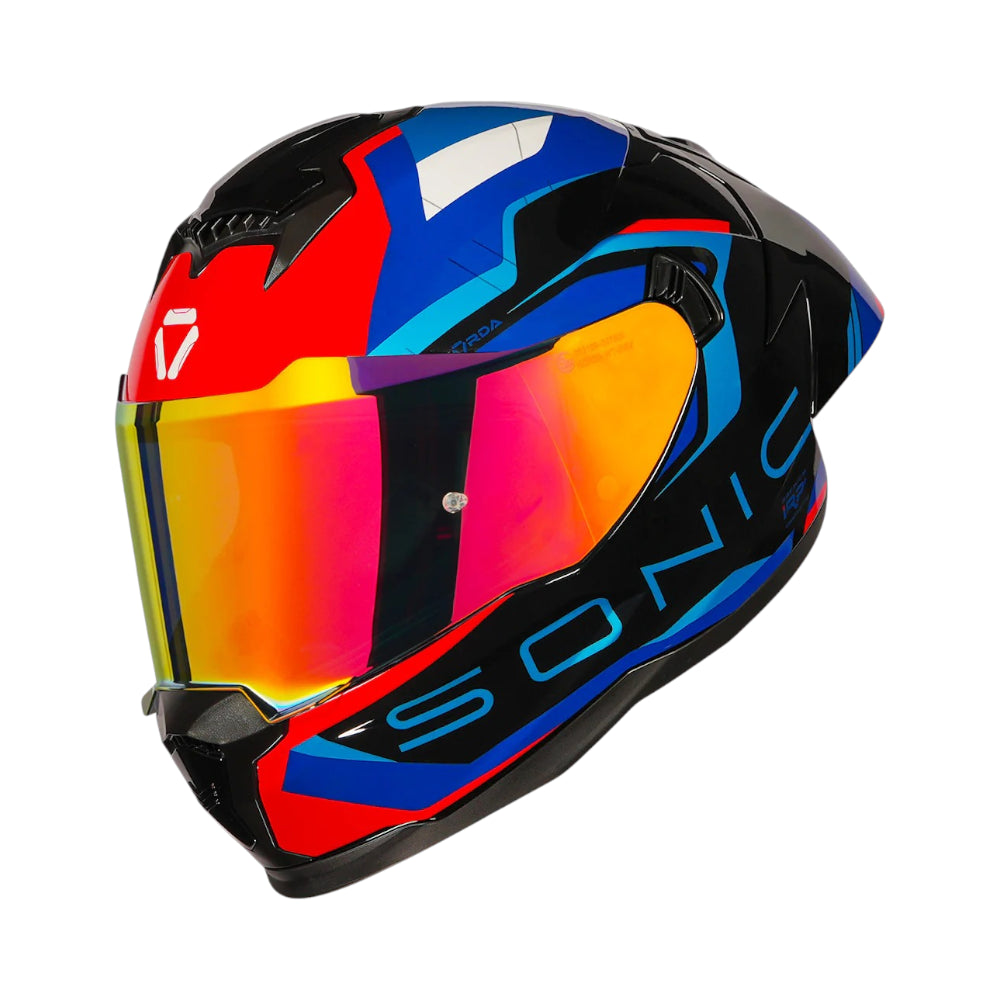 Korda Sonic GP Roadlion Helmet – Stylish & Safe Motorcycle Helmet –  Motodrift