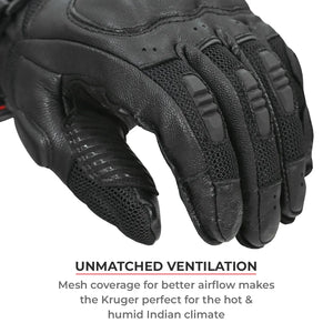 Viaterra KRUGER – Motorcycle Touring Riding Gloves - Motodrift
