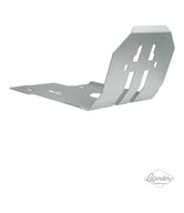 LCB Combat Bash Plate For Royal Enfield Super Meteor 650 (Silver) - Motodrift