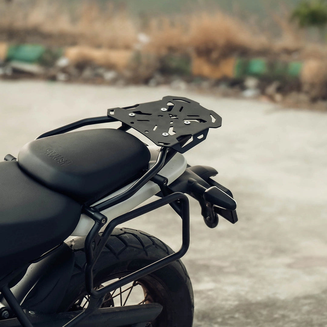 LCB Taurus Carrier Plate For Royal Enfield Himalayan 450 (Black) - Motodrift