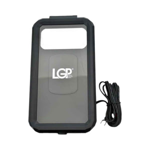 LGP MB11H Handlebar Mount Waterproof Mobile Holder with 15W Wireless & Usb-C Charger