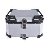 LGP Aluminum Top Box with Pull Rod & Backrest - 55L