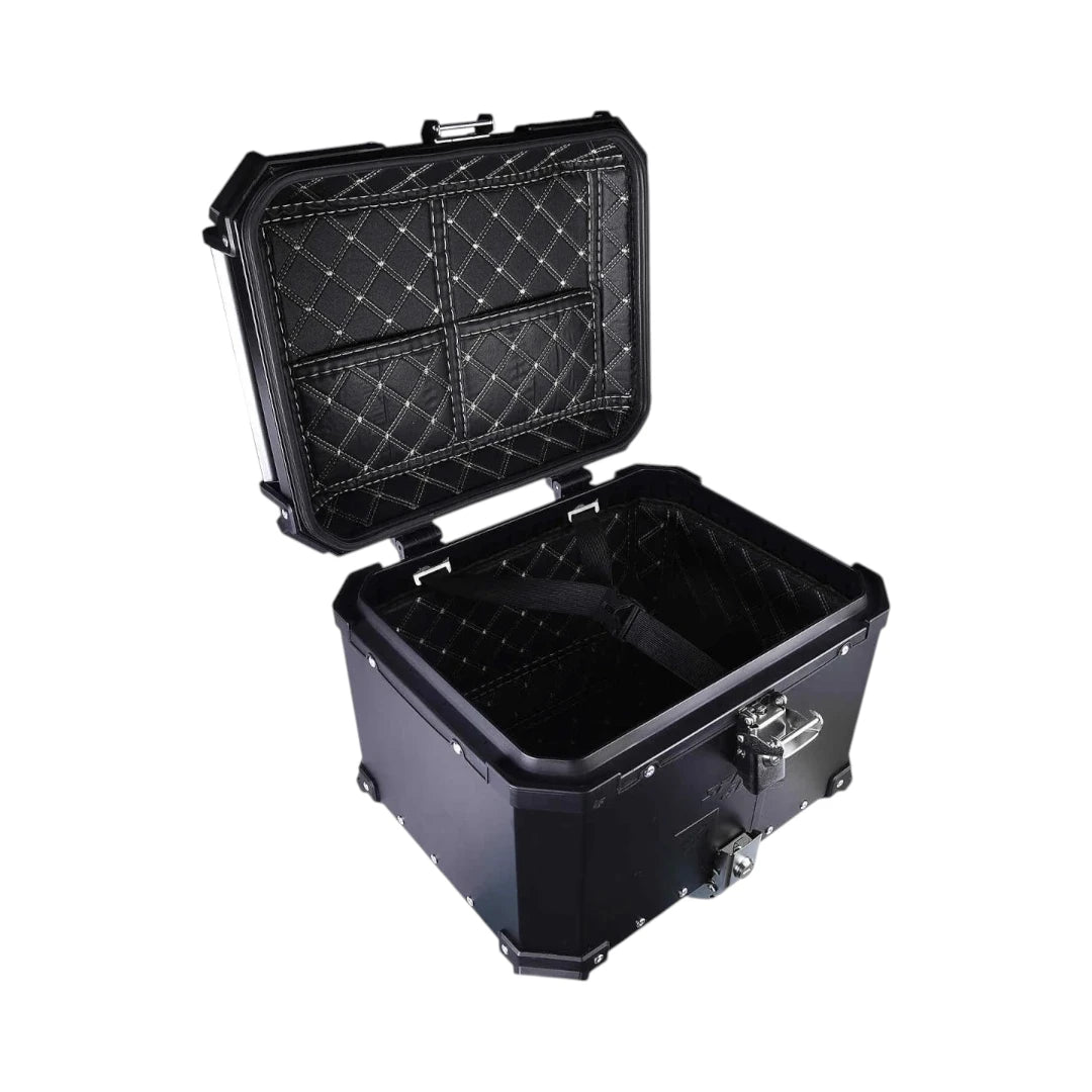 LGP Black Speed 400 Top Box with Backrest - 45L