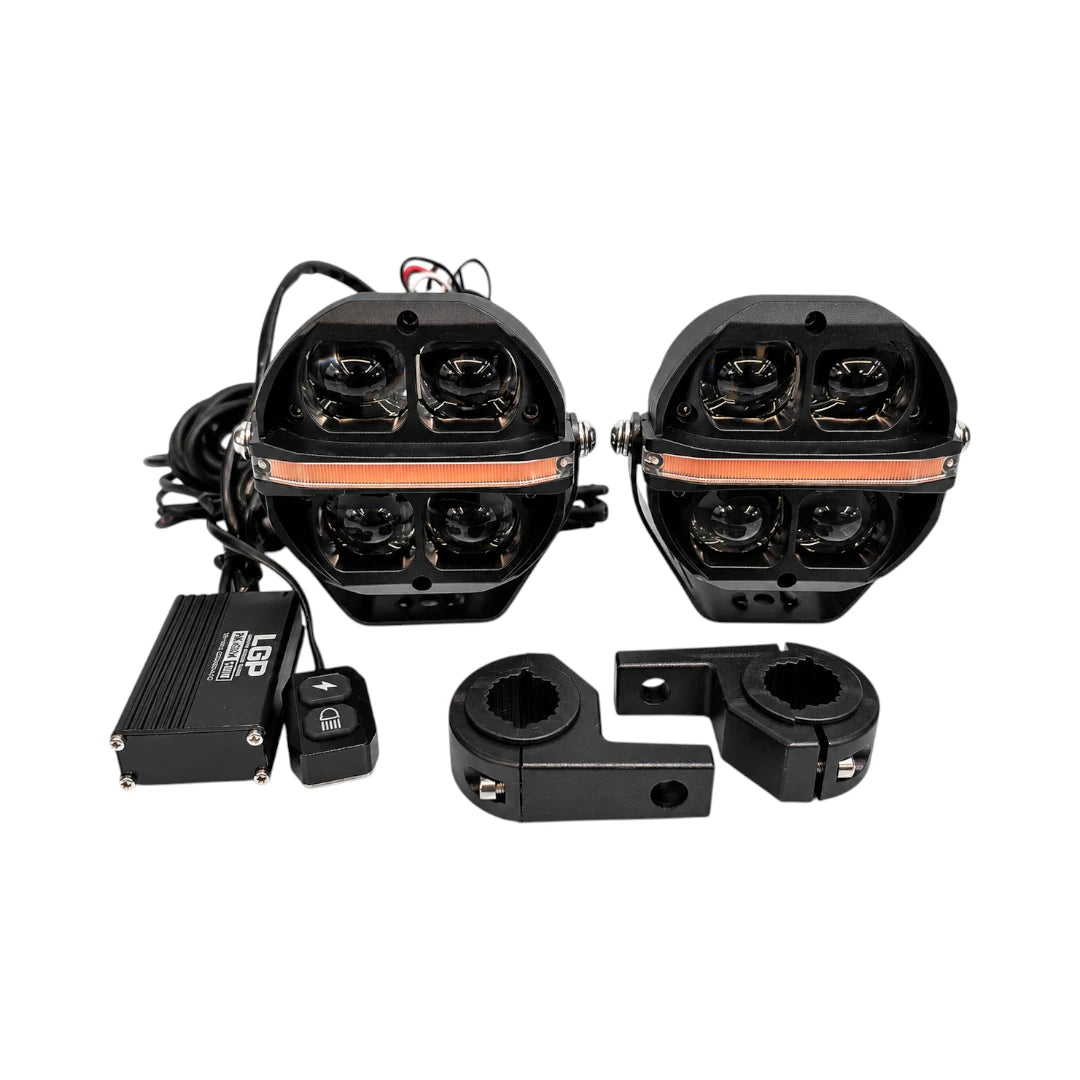 LGP DK100X 180W Auxiliary Spotlight for Bikes & Cars