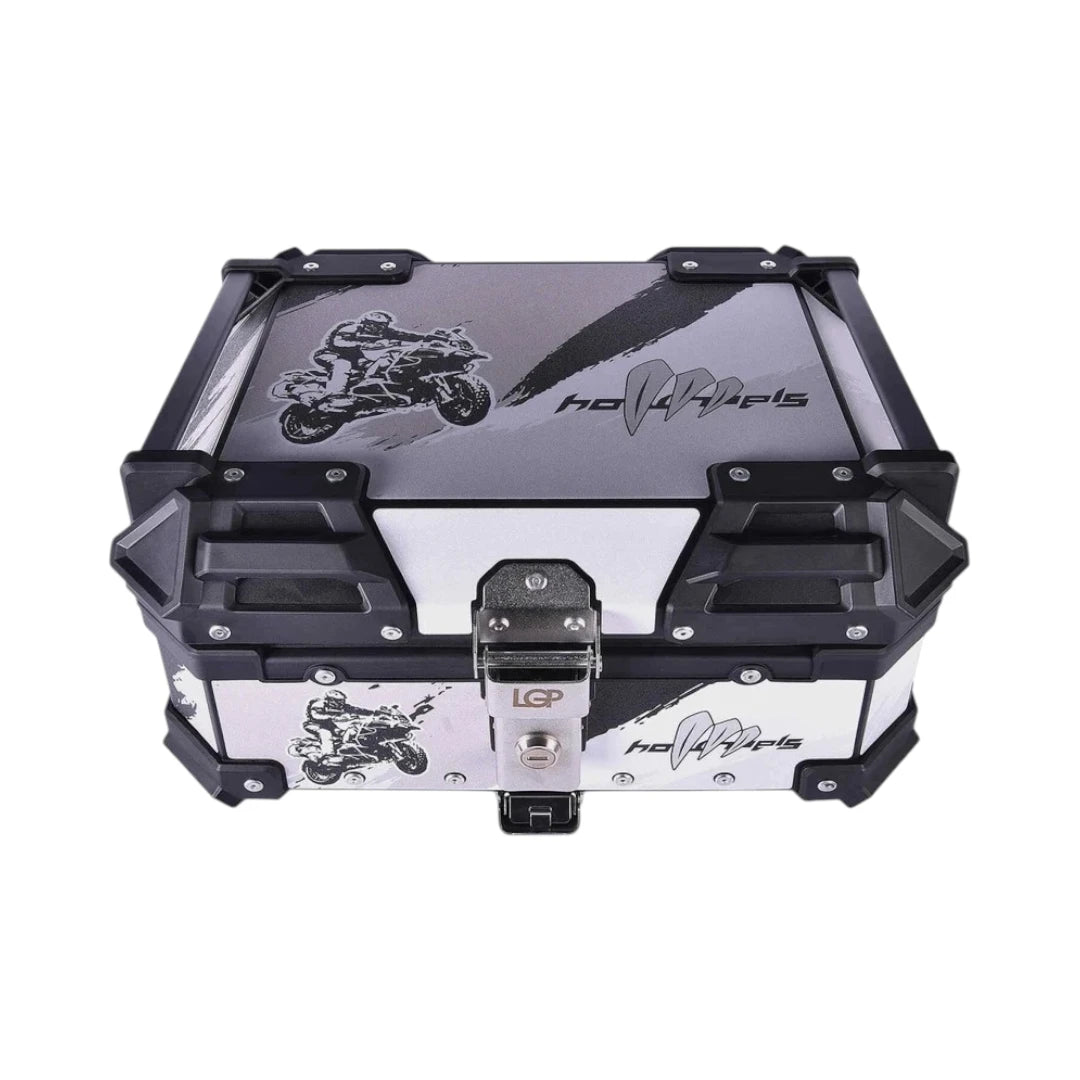 LGP Aluminium Motorcycle Top Box – Graphics 25L