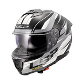 LS2 FF320 Stream II Bolt Matt Black White