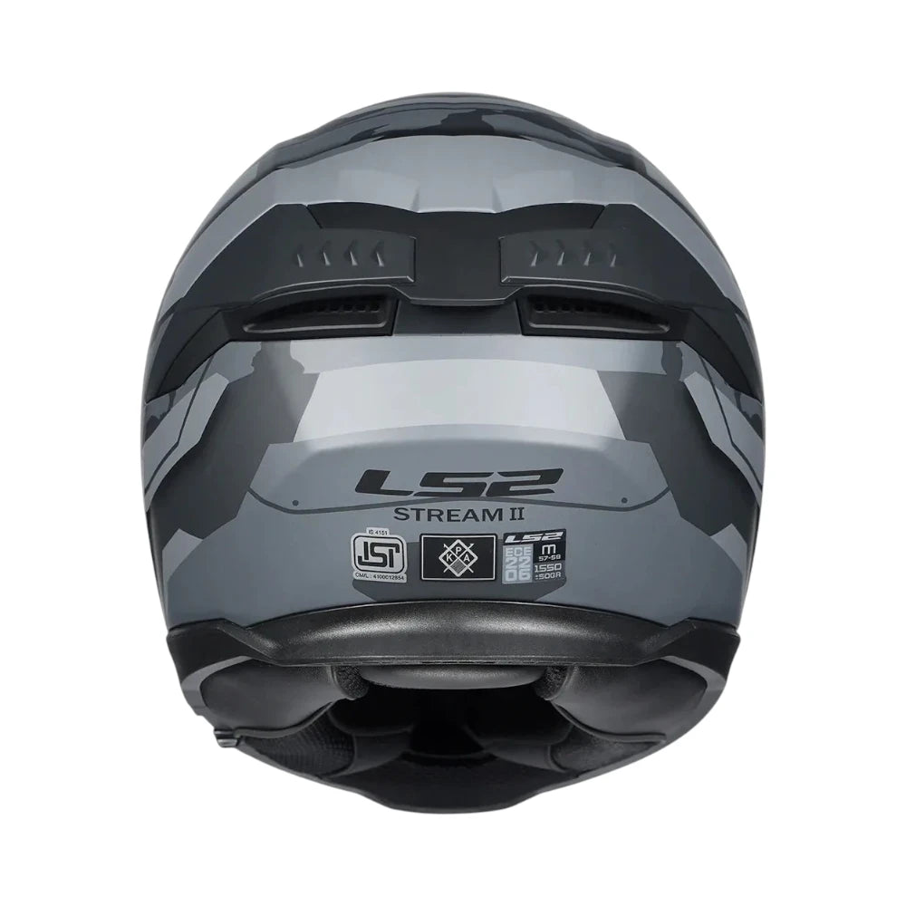 LS2 FF320 Stream II Shadow Matt Titanium