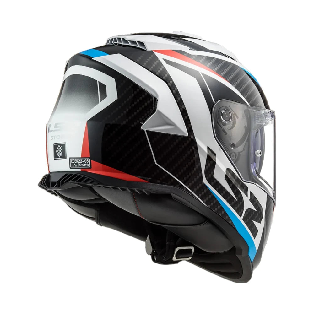 LS2 FF800 Storm II Racer Red Blue