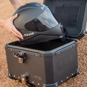 LS2 Aluminium Top Case - 45 Litres - Motodrift