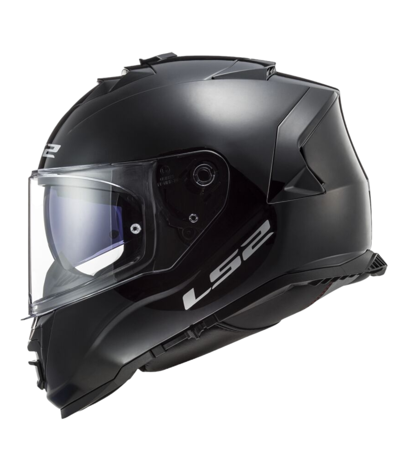 LS2 FF800 Storm II Solid Black - Motodrift