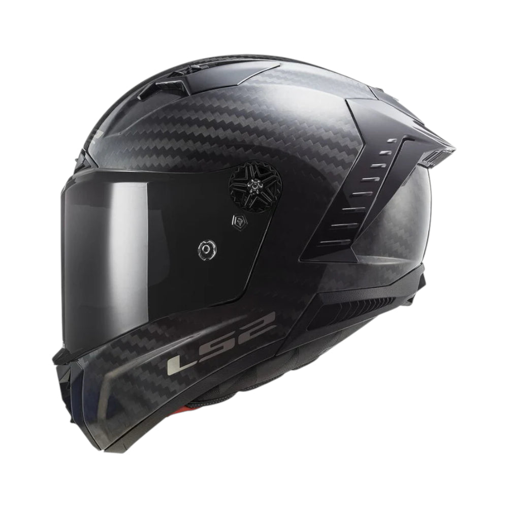 LS2 FF805 Thunder Carbon GP Racing Solid Gloss Helmet - FIM Certified