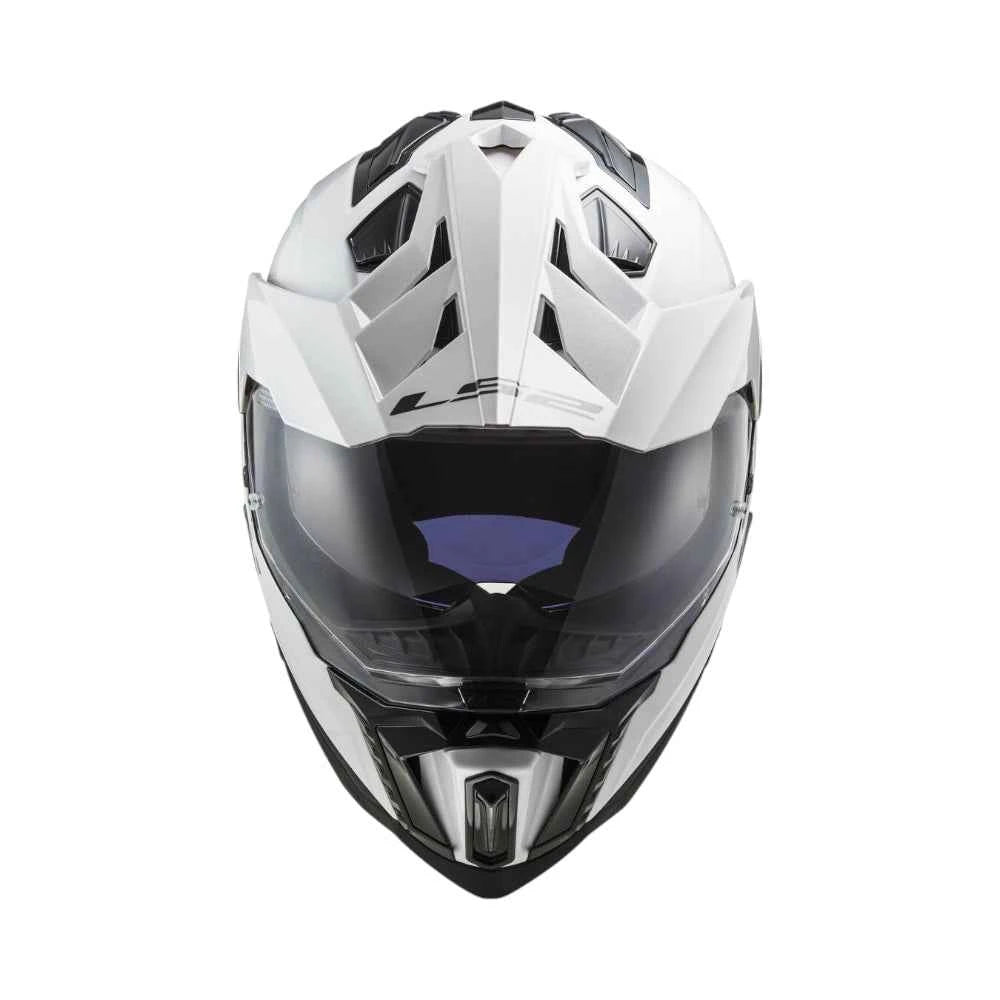 LS2 MX701 Explorer Solid Gloss White