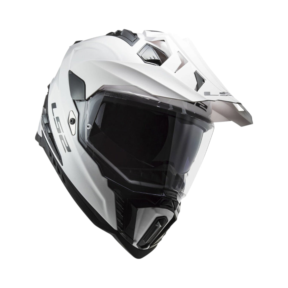 LS2 MX701 Explorer Solid Gloss White