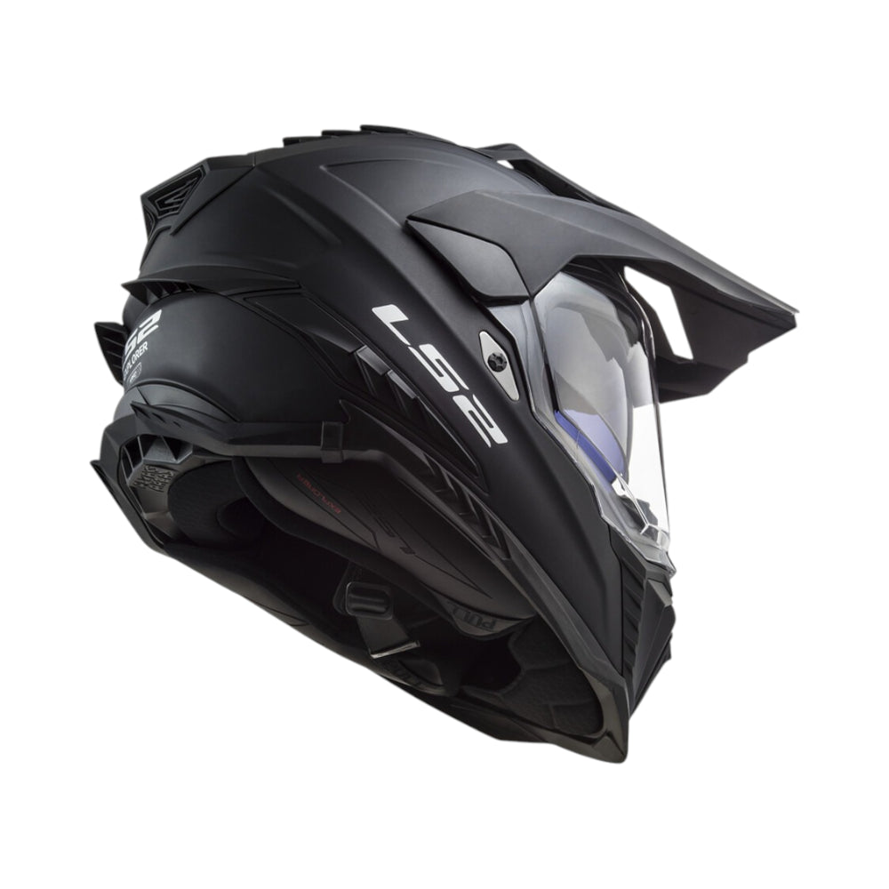 LS2 MX701 Explorer Solid Matt Black