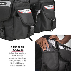 Viaterra Leh Mini 100% Waterproof Saddlebags - Motodrift