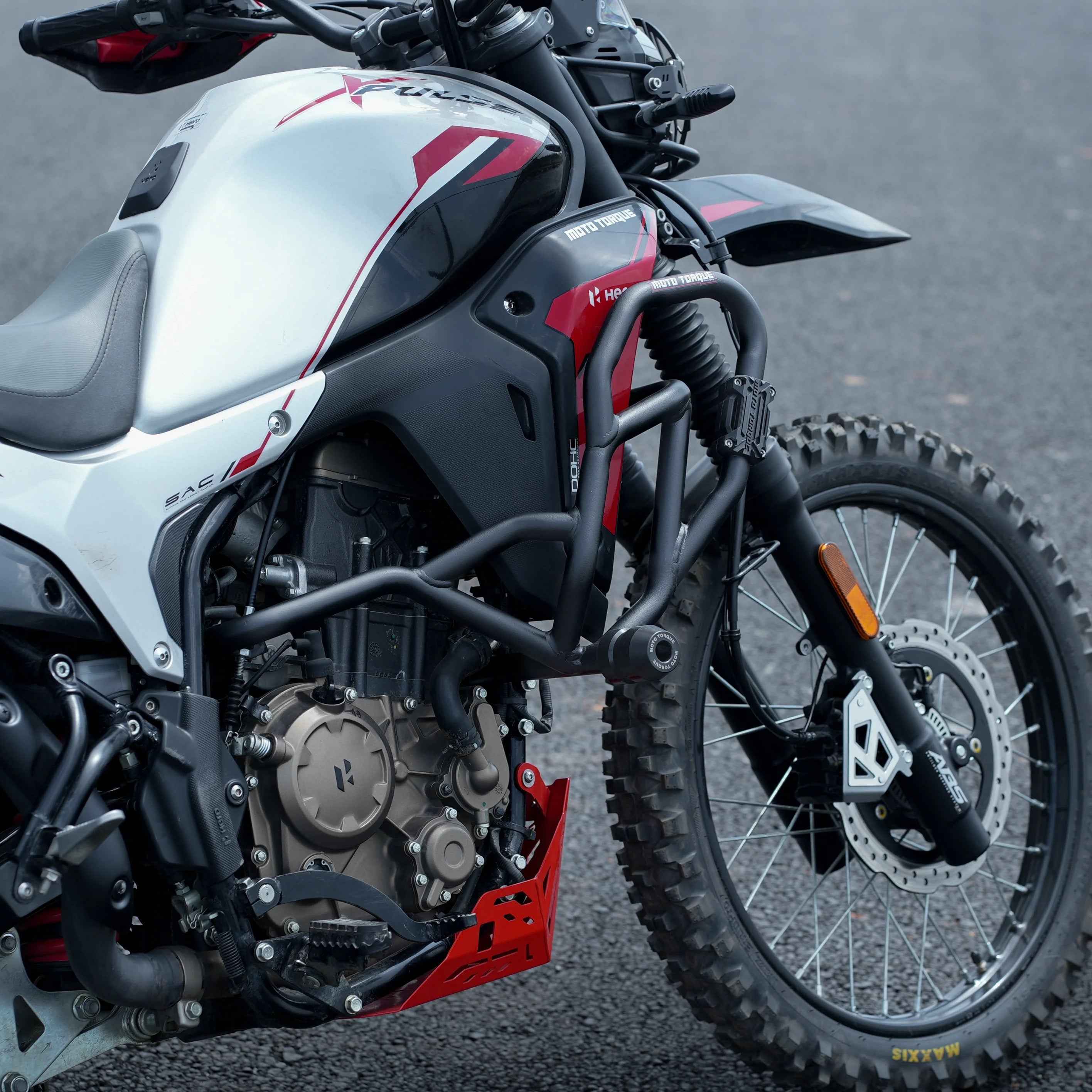 Moto Torque Max Pro Crash Guard For Hero XPulse 210 - Motodrift