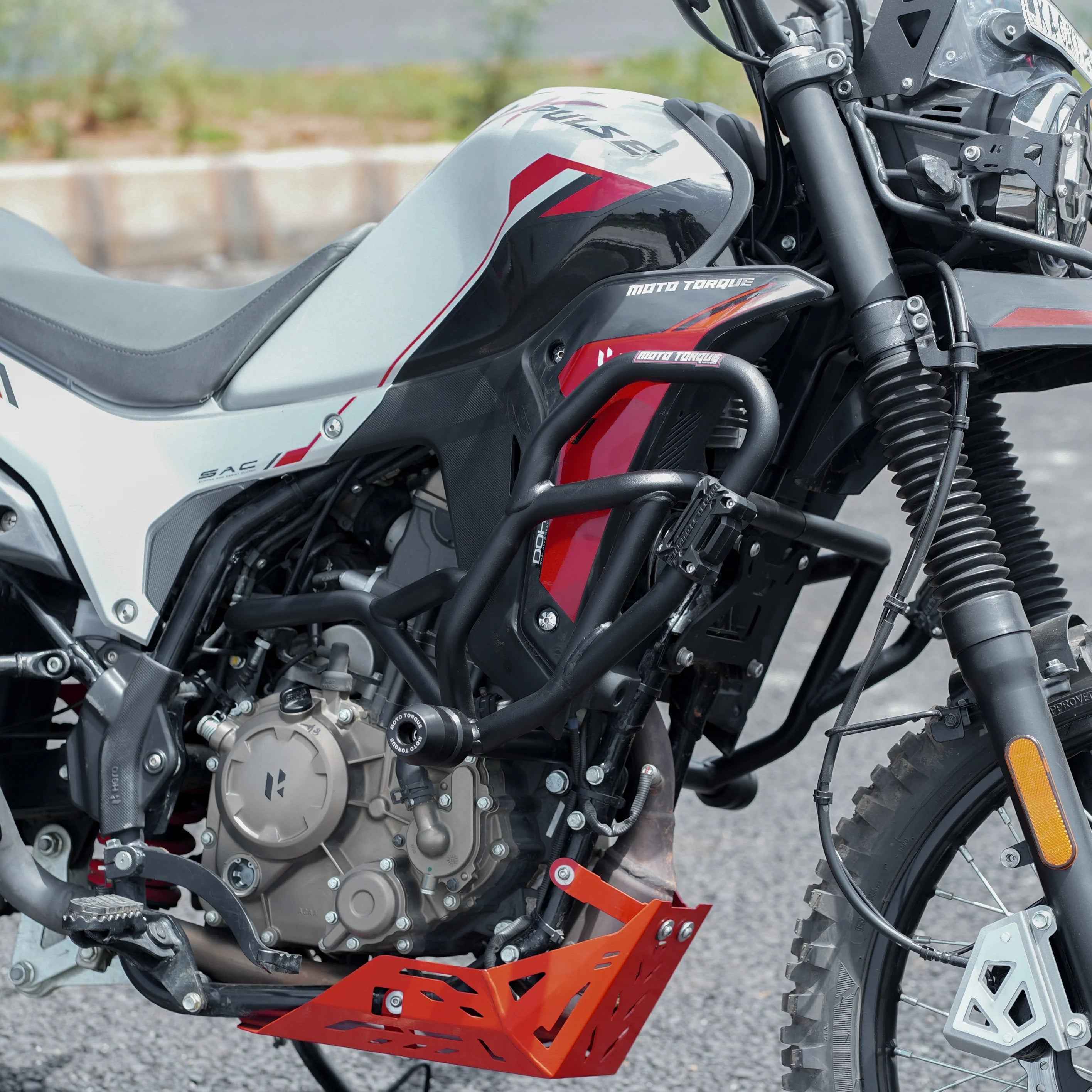 Moto Torque Max Pro Crash Guard For Hero XPulse 210 - Motodrift