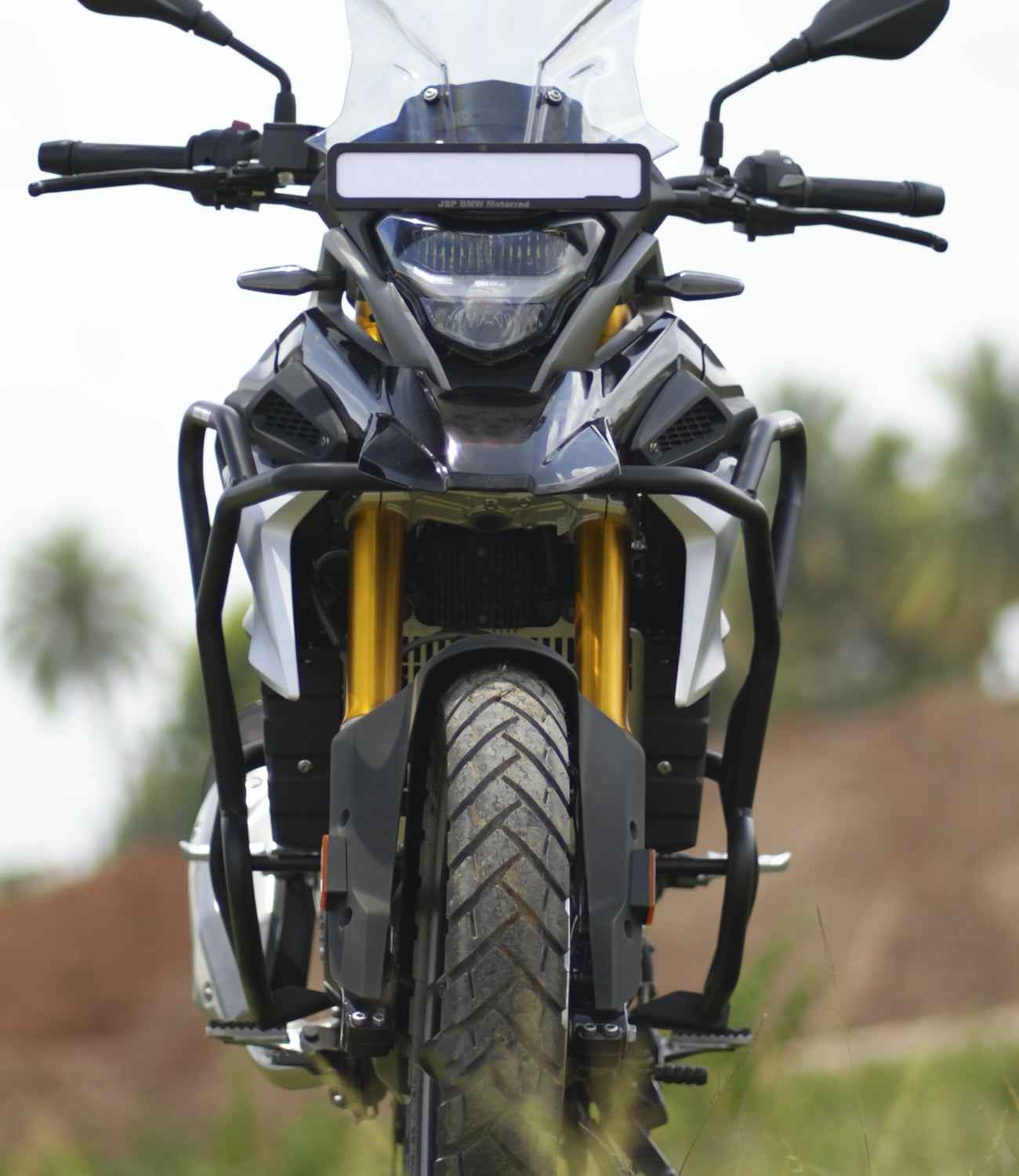 Moto Torque Falcon Crash Guard and Bash Plate For BMW G 310 GS (Combo) - Motodrift