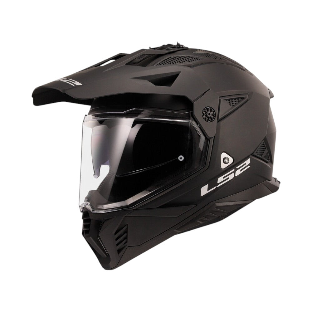LS2 MX701 Explorer Solid Matt Black