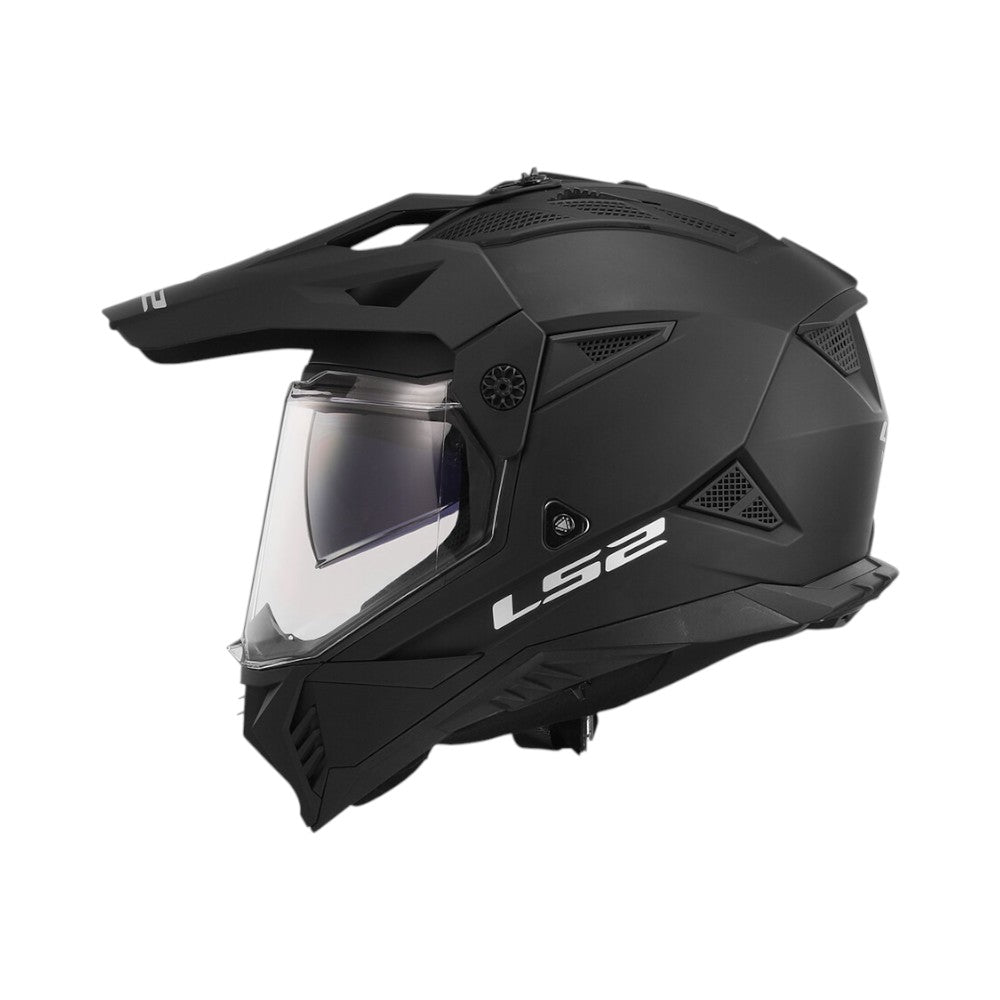 LS2 MX701 Explorer Solid Matt Black
