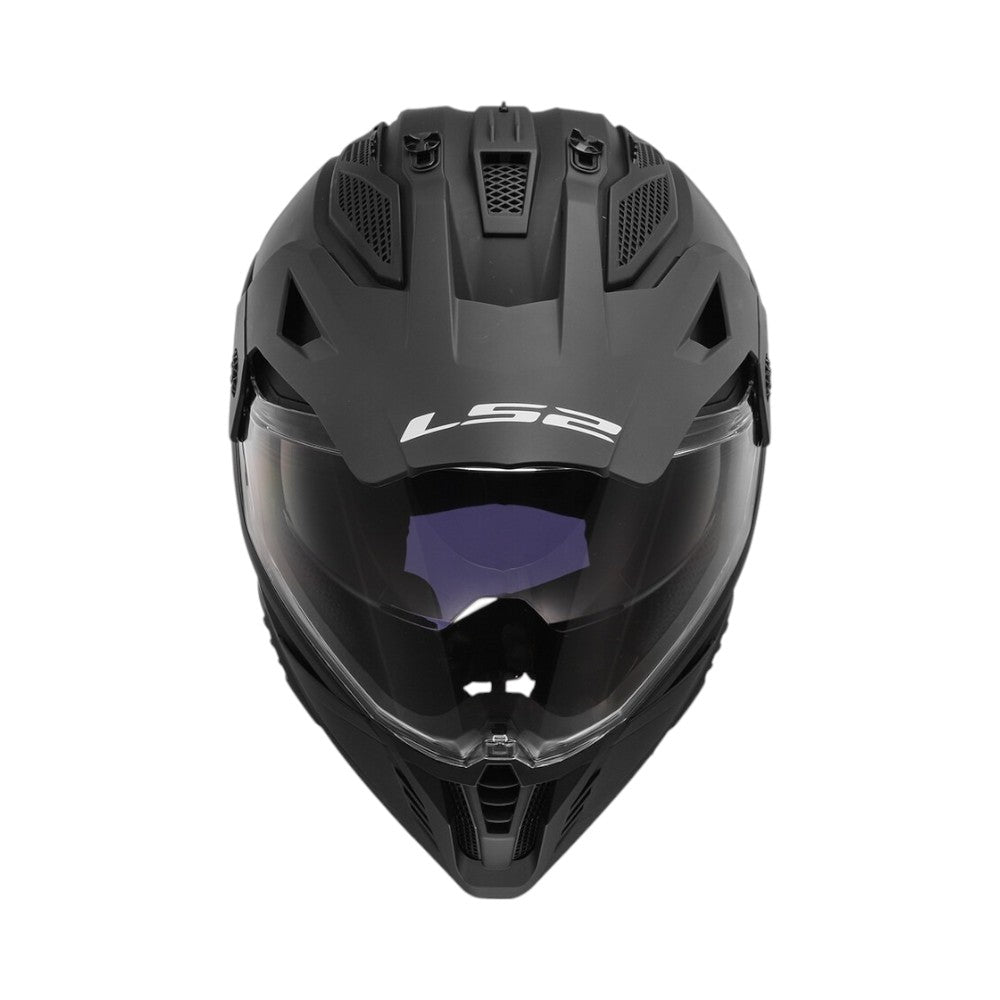 LS2 MX701 Explorer Solid Matt Black