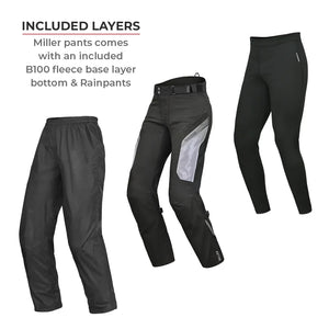 VIATERRA MILLER – Street Mesh Riding Pants With Liners - Motodrift