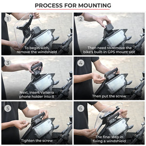 Viaterra Mobile / GPS Mount For KTM Adventure 250 / 390 - Motodrift